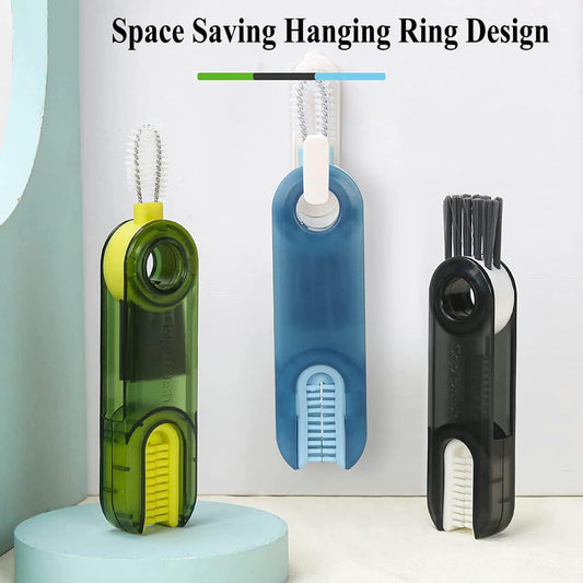 3-in-1 Bottle & Lid Cleaning Brush Set